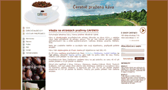 Desktop Screenshot of cafeneo.cz
